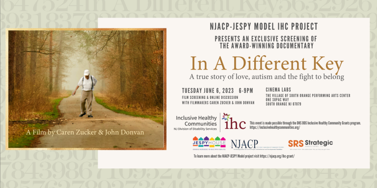 Join JESPY for a Special Screening of In A Different Key
